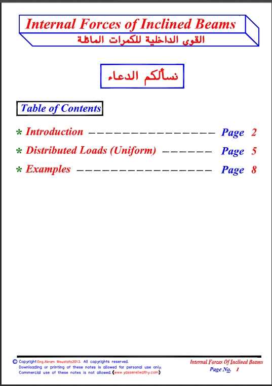 05-Internal-Forces-of-Inclined-beams